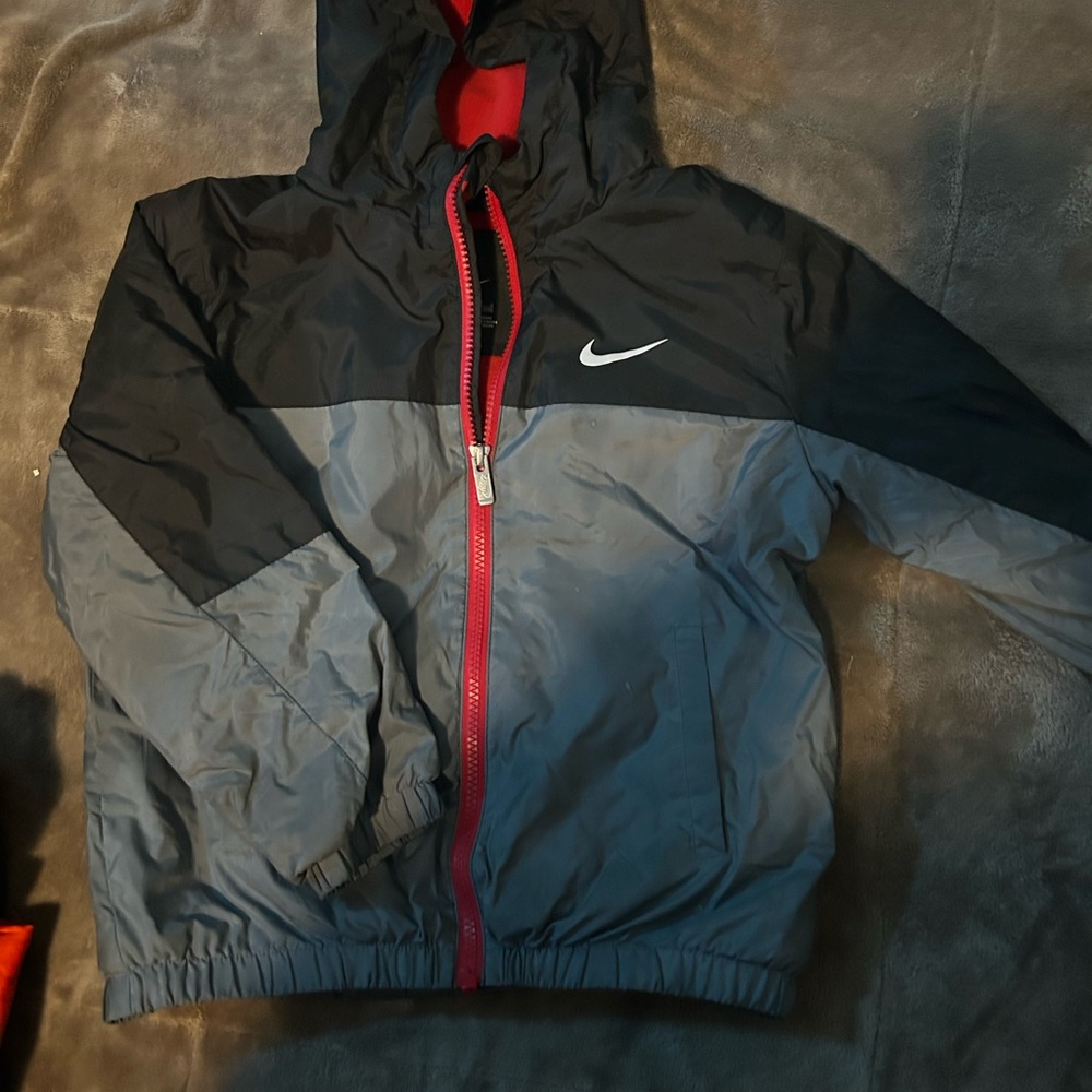 Nike Black and Red Jacket